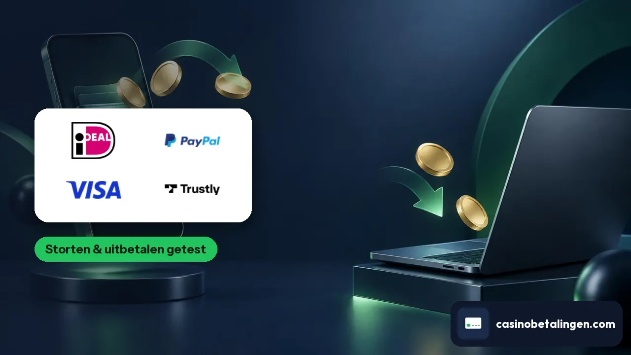 online casino betaalmethoden: storten en uitbetalen getest – illustratie van Casino Betalingen